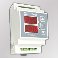 Терморегулятор ТК-6s (smart) PST двухканальный с 2-мя датчиками t (2х16А) Терморегулятор ТК-6s (smart) PST двухканальный с 2-мя датчиками t (2х16А)